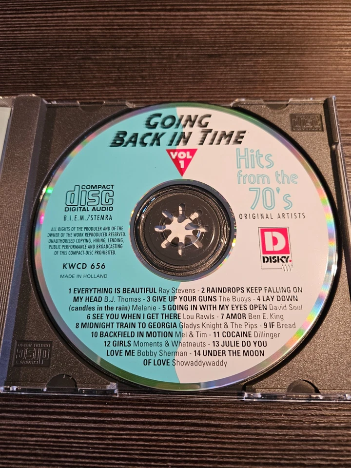 Going Back in Time - Hits from the 70s Vol. 1 | CD | Sehr guter Zustand - Bild 3 von 4