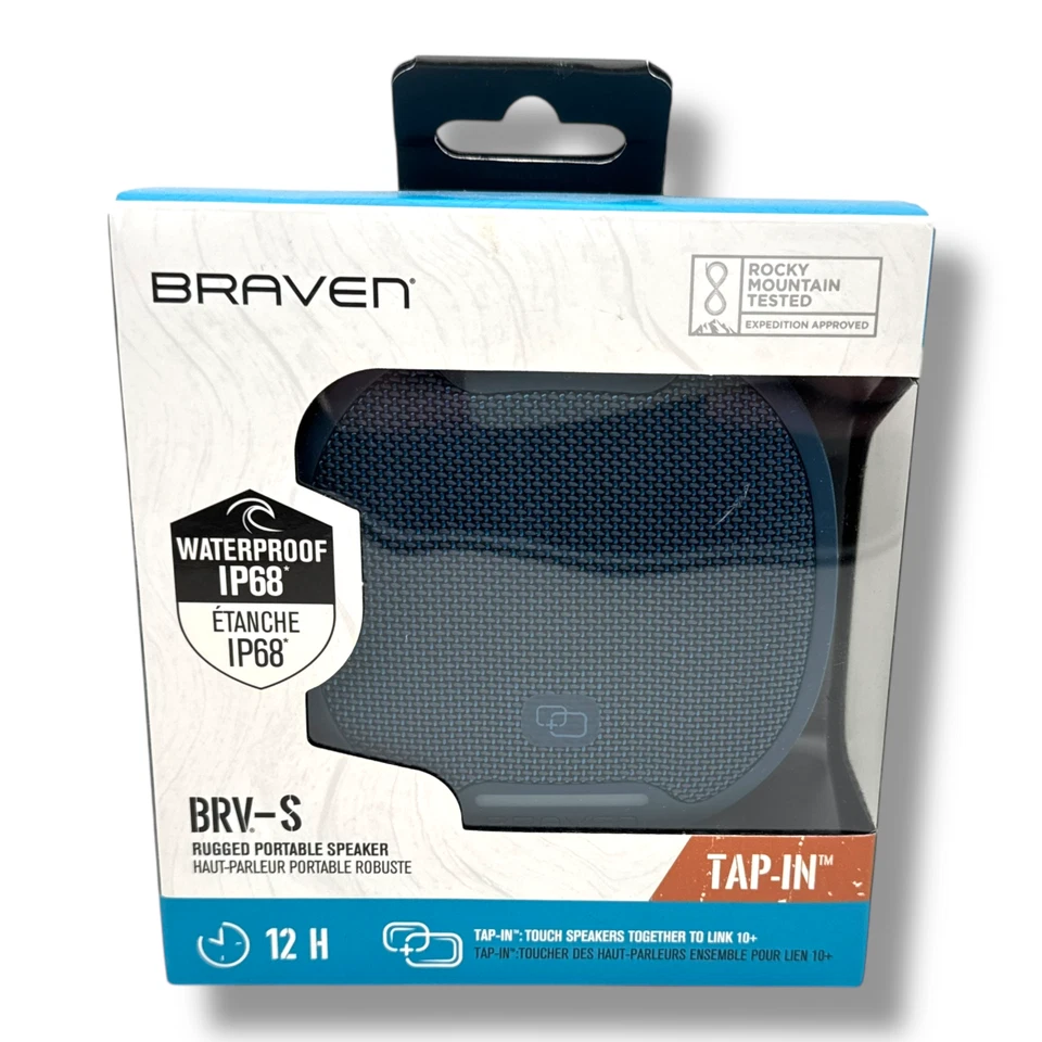 Braven Tap-In BRV-S Rugged Portable Bluetooth Speaker - Image 3 of 4