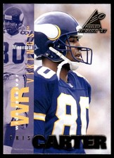 Cris Carter 1997 Pinnacle Inside #70 Vikings NFL READ FREE SHIPPING AutographDen