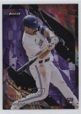 2024 Topps Finest Uncommon Purple Refractor /200 Davis Schneider Rookie RC 0z6e