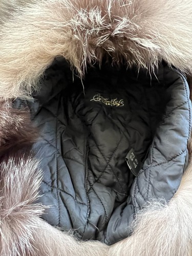 Cappello donna invernale con vera pelliccia e pelle - Foto 6 di 6