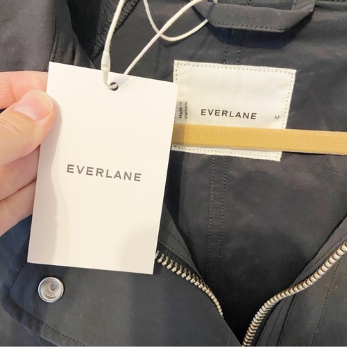 Neu mit Etikett Everlane | Damen The Oversized Anorak Trenchcoat Größe Medium - Bild 9 von 12