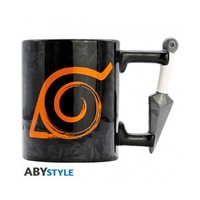 Abysse – Naruto Shippuden - Kunai Konoha - 3D-Henkel, 460 Ml - 3D-Henkel-Tasse