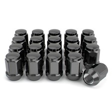 M12x1.50 Solid Bulge Acorn Lug Nuts for Select Vehicle Models - No Cap