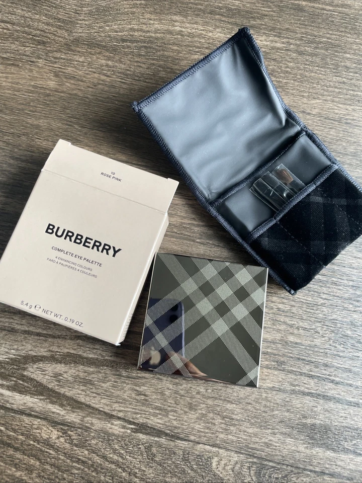 Paleta de ojos completa Burberry 10 rosa rosa nueva en caja tamaño completo + bolsa de viaje + gratis🎁🎁 Foto 4 de 4