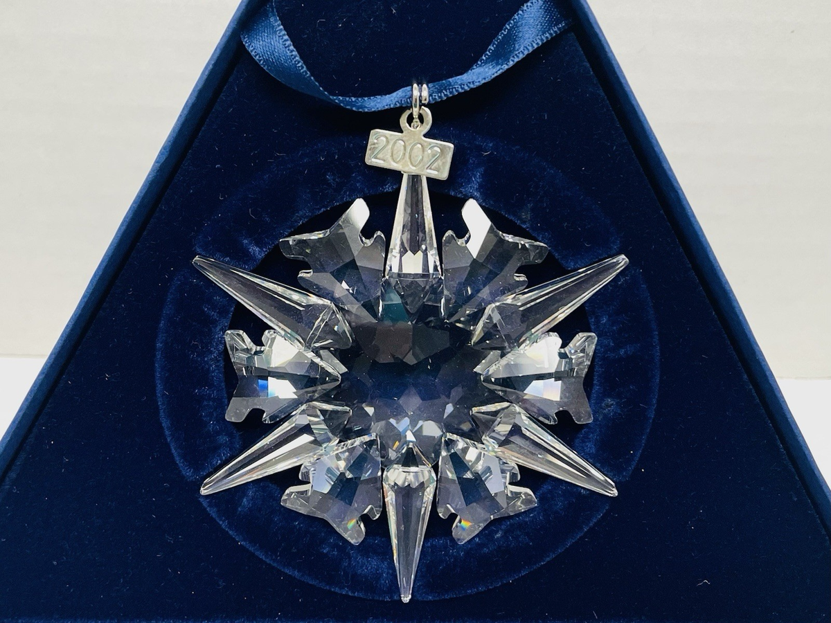 Swarovski Christmas Ornament 2002 Limited Edition (288802) for