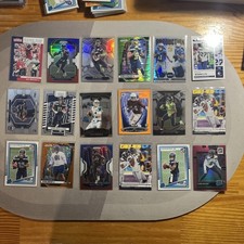 Seattle Seahawks 18 Card Lot Jaxon Rc Walker, Charbonet, Darnold Rc #ed,
