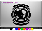 ASTRONAUT ALIEN HELMET Vinyl Decal Window Wall Laptop Sticker CHOOSE SIZE COLOR