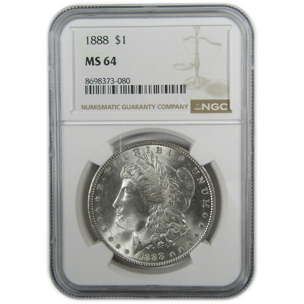 MS 64 Graded 1888 Year Morgan US Dollars (1878-1921) for sale | eBay
