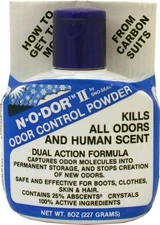 Atsko No-O-Dor II Human Scent Eliminator 8oz Powder Hunting New Authentic   bg