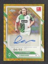 Torsten Frings 2025-26 Topps Chrome Bundesliga Gold Wave Auto /50 #BA-TF