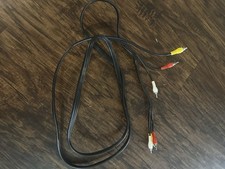 Composite A/V Cable 3x RCA Male to 3x RCA Male Red/White/Yellow Black