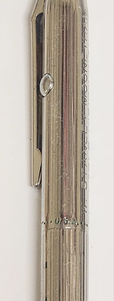 Vintage Parker Ballpoint Pen Lot of 3 – Stainless & Gold Tone Arrow Clip Pens  - Image 4 of 4