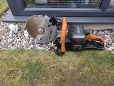  Evolution Disc Cutter 260mm 18V 2 x 8.0Ah Li-ion Bricks Blocks etc EVLR260DCT 