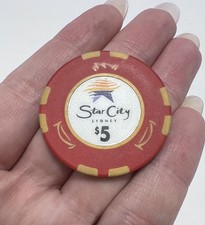 RARE Casino Chip Star City Sydney $5 - No Longer Available! - Very Collectable!