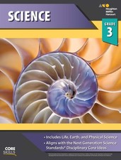 Core Skills Science, Grade 3 - paperback Houghton Mifflin Harcourt Publishin...