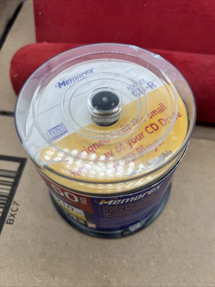 Memorex Pocket CD-R 48 Pack of Discs 24 min 24X Multi Speed  Open Box 48/50 - Image 4 of 4