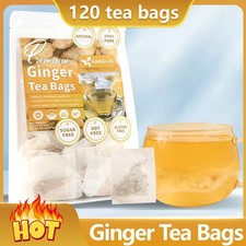 Nutural Herbal Tea - Ginger Tea - 120 Tea Bags - gluten Free 0.08 per strip