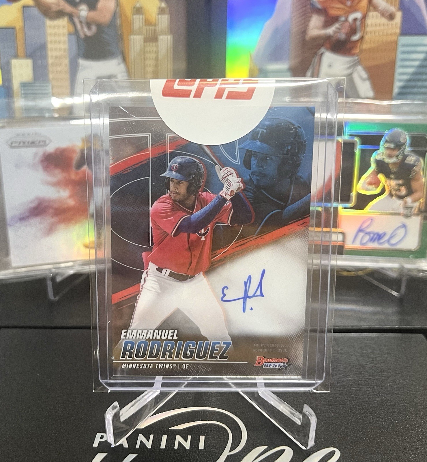 2021 Bowman's Best - Best of 2021 Auto Emmanuel Rodriguez #B21-ERO TWINS SEALED