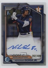 2024 Bowman Chrome Prospect Refractor /499 Nehomar Ochoa Jr #CPA-NOC Auto 1r66