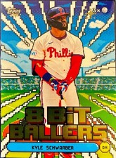 8B-25 Kyle Schwarber 2026 Topps - 8 Bit Ballers Philadelphia Phillies