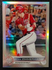 2022 Topps Chrome Ryan Zimmerman Refractor #108