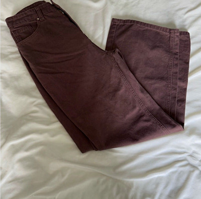 SHEIN Straight Jeans Brown  Women s Size M