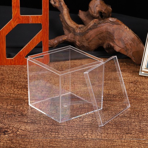 Caja de embalaje de acrílico de 9 piezas contenedores de artículos diversos de viaje cajas de almacenamiento de dulces - Imagen 12 de 12