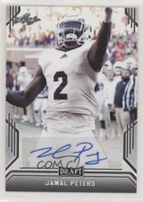 2019 Leaf Draft Auto Jamal Peters #BA-JP2 Auto 0w8