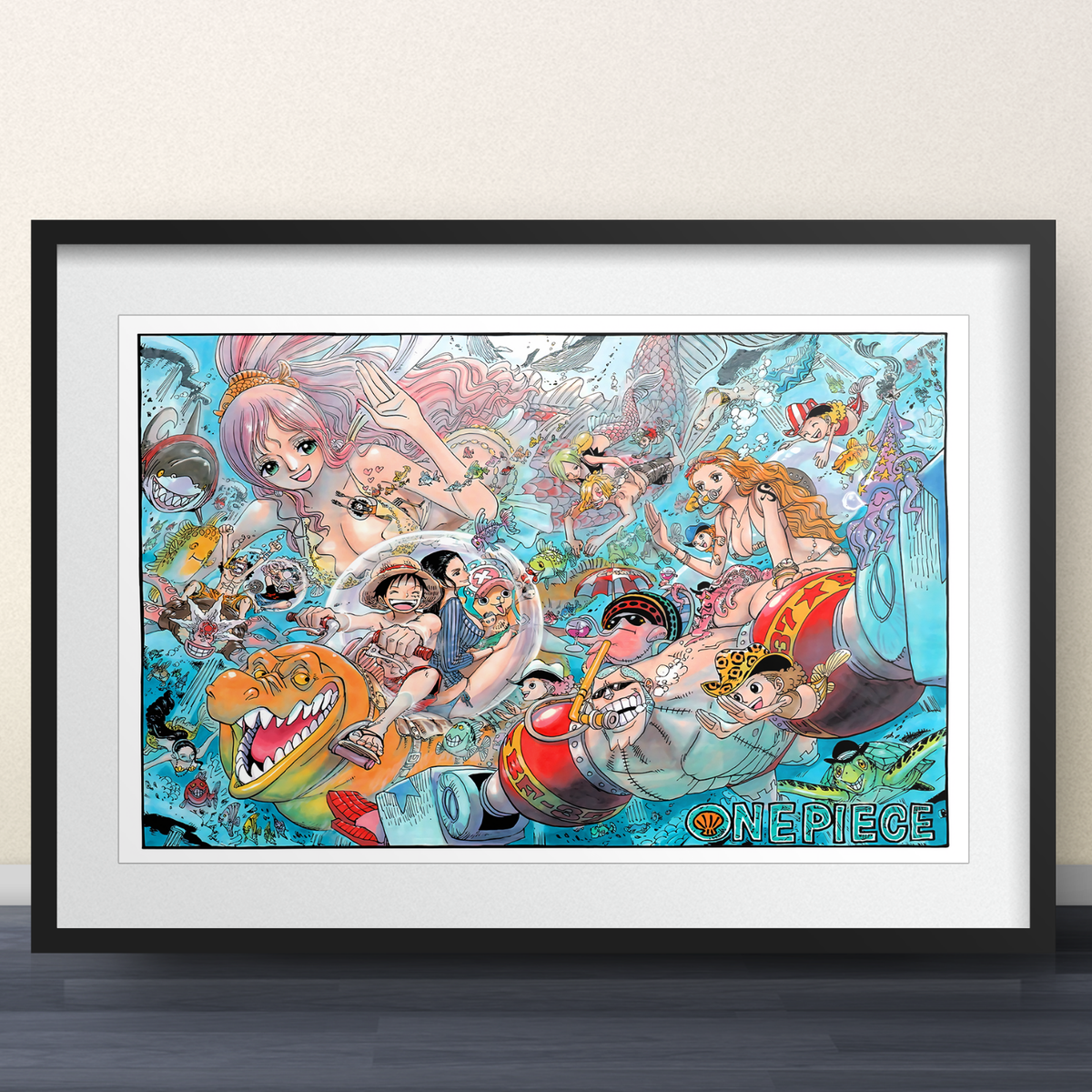 One Piece - Chapter 634 Shonen Jump Art Spread 11x17 - Art Poster