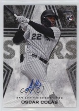2023 Topps Update Baseball Stars Black /199 Oscar Colas Colás #BSA-OC Auto 04tw