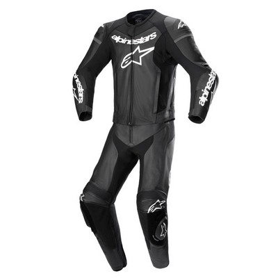 Alpinestars GP Force Lurv 2PC zweiteilige Motorrad Lederkombi Gr. 56 - Schwarz