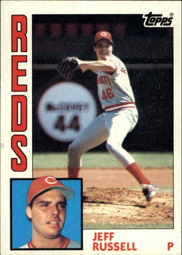 1984 Topps Jeff Russell #270 card