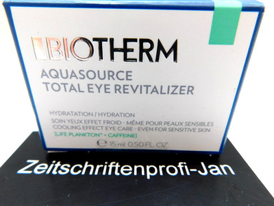 Biotherm Aquasource total Eye Revitalizer 15ml