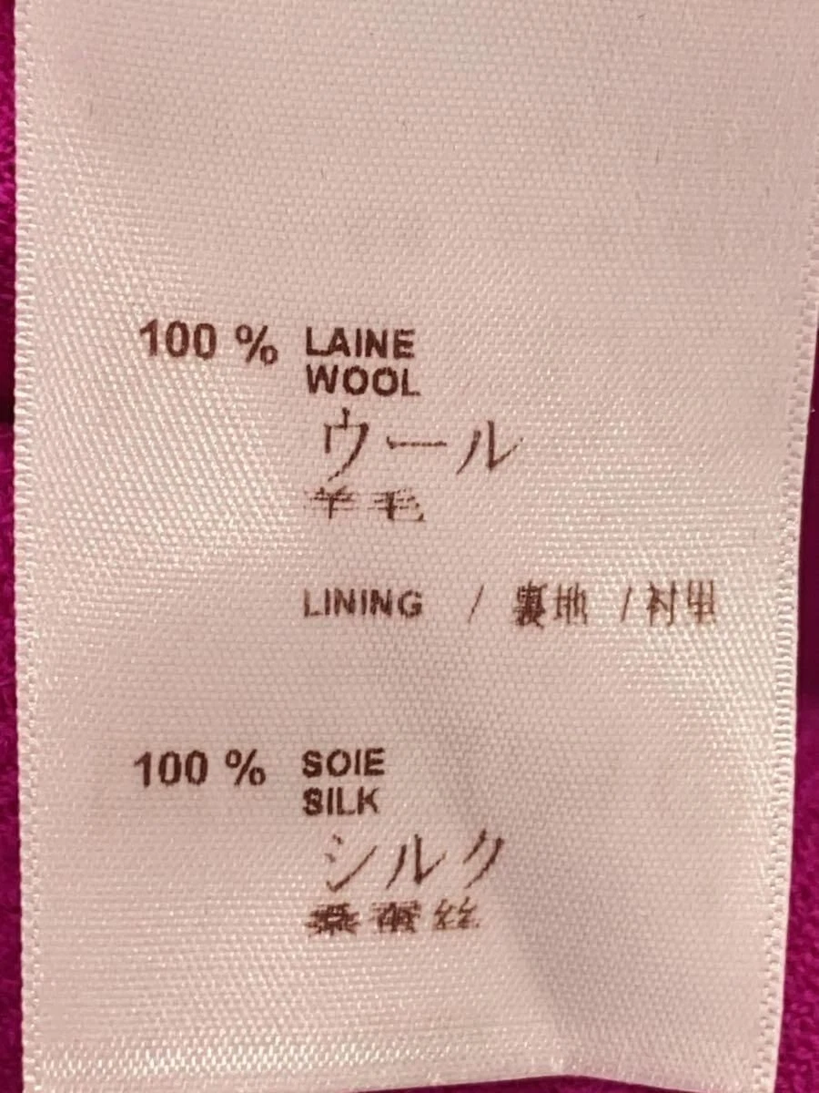 LOUIS VUITTON（LV） LOUIS VUITTON altro cappotto 34 lana rosa tinta unita f8co04uip