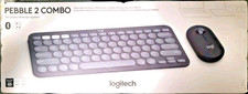 Logitech Pebble 2 Combo Portable Wireless K380S Keyboard M350S Mouse NEW FS H