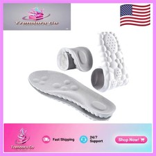 Super Soft U-Shape Memory Foam Insoles for Foot Pain Relief - Men 5-6/Women 6-7