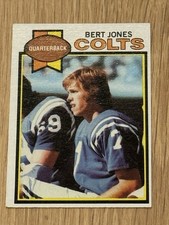 1979 Topps - Bert Jones #220 (small Mark On Back, See Pic)