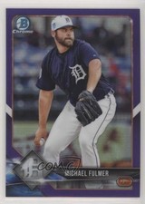 2018 Bowman Chrome Purple Refractor /250 Michael Fulmer #4 8za