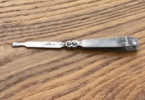 Vintage Early Tweezer Clipper With File Cuticle Tool - Picture 12 of 12