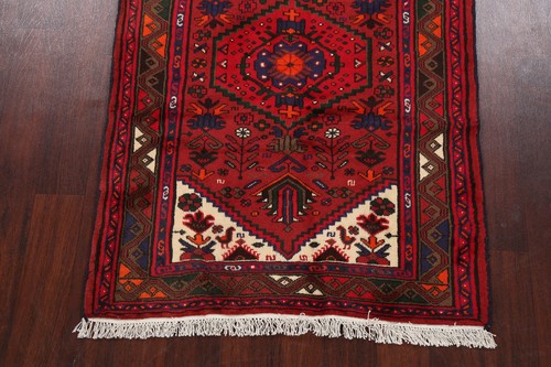 Nomad Hand-knotted Oriental Wool Accent Rug Tribal Geometric Foyer Carpet 3x5 - Picture 8 of 17
