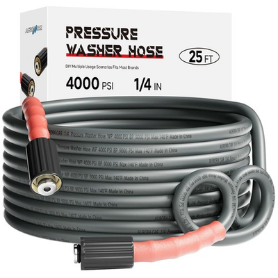 #ad Durable Power Washer Hose 25FT Compatible with Most Brands $30.39