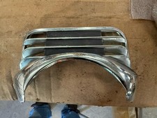 1963 1964 Ford Fairlane Super Coupe Rear Console Chrome Center Shift Plate 1963 1964 Ford Fairlane Super Coupe Rear Console Chrome Center Shift Plate