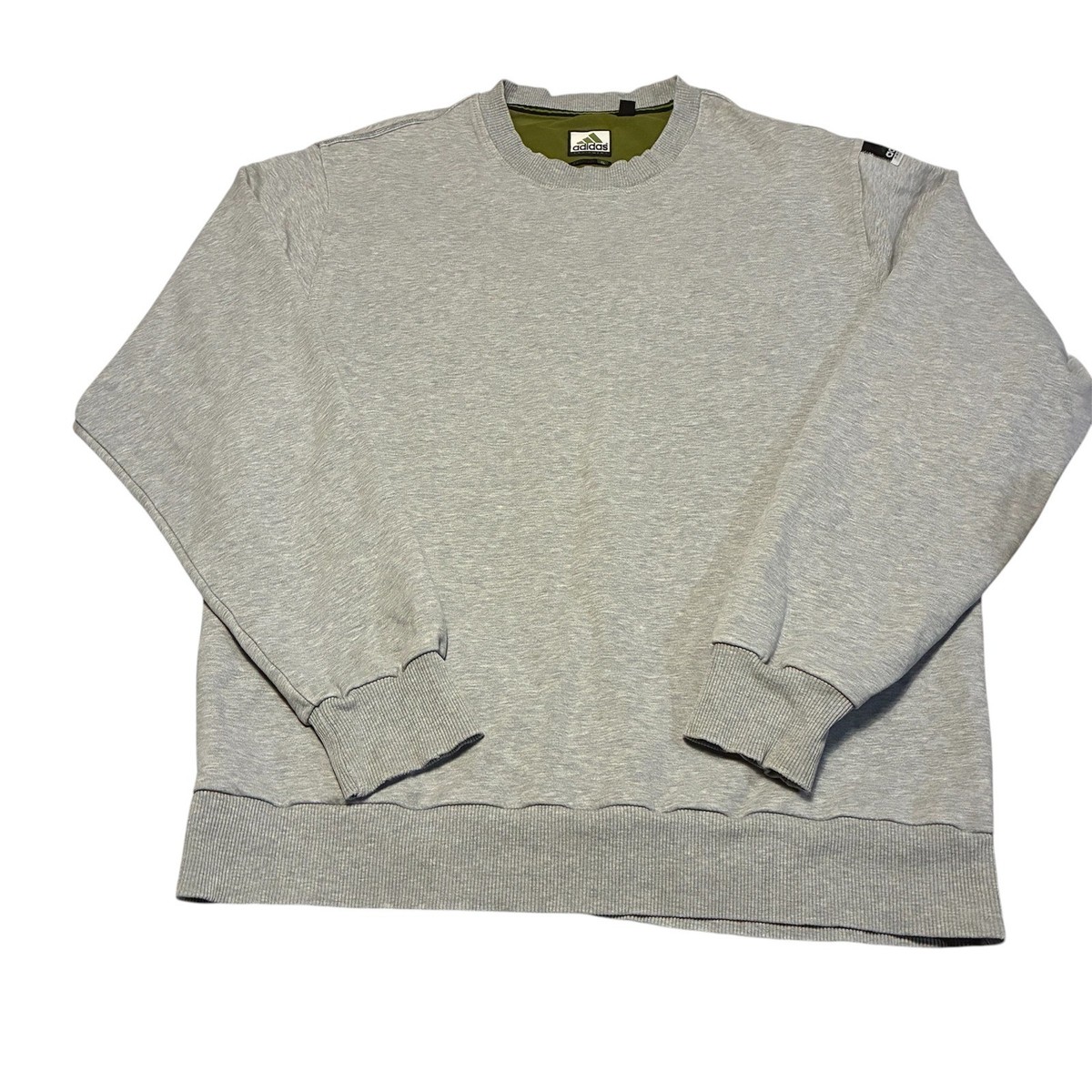Adidas Mens Grey Sweatshirt Equipment EQT Crewneck Pullover XL | eBay