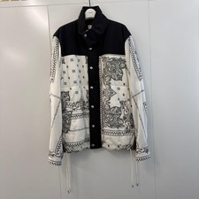 USED SACAI PAISLEY BLOUSON GOOD