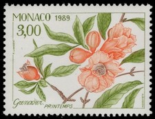 MONACO 1680a - Life Cycle of the Pomegranate 