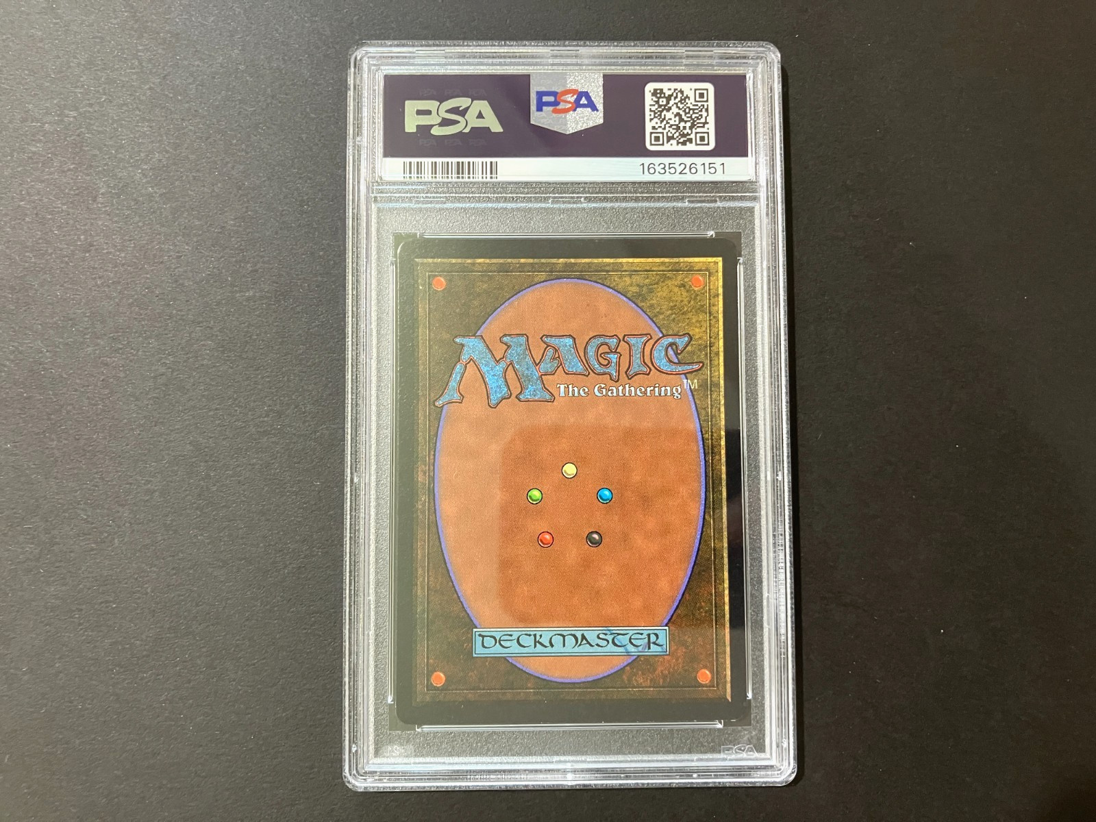 KING SULEIMAN Arabian Nights MTG Magic the Gathering Graded PSA 8 RESERVED LIST view 2