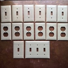 Lot 13 Sierra Electric RIBBED VtG Bakelite Sw...