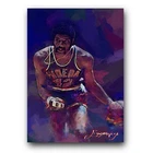 Connie Hawkins #10 Art Card Limited 18/50 Edward Vela Signed (Phoenix Suns)