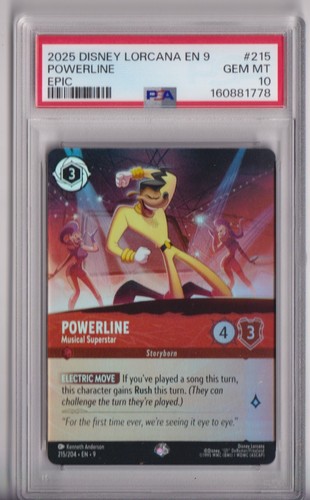 Powerline - Musical Superstar graded PSA 10 for sale on eBay